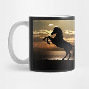 Beautiful Horse On The Beach Mug